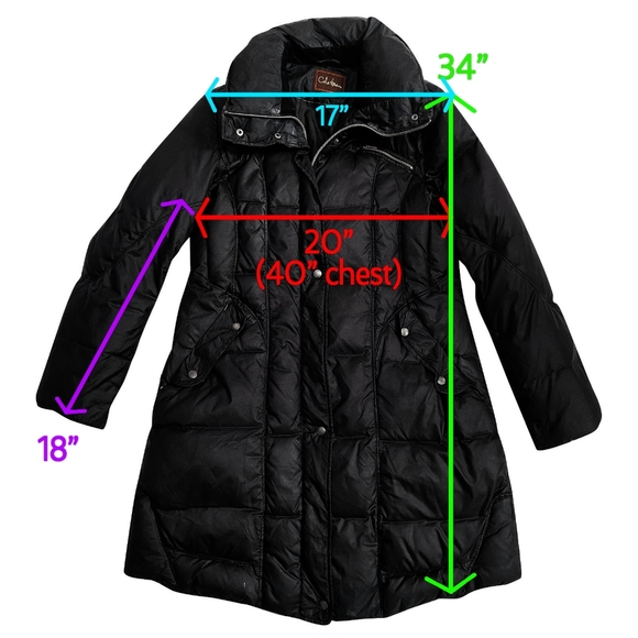 Cole Haan women's puffer jacket size M - Picture 2 of 7